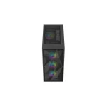 Natec Diaxid 605 Gaming Midi Tower Κουτί Υπολογιστή με Πλαϊνό Παράθυρο και RGB Φωτισμό Μαύρο - Image 5