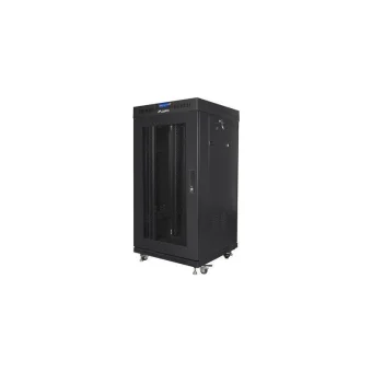 Lanberg Επιδαπέδια Καμπίνα Rack 22U Μαύρο FF01-6622-23BL FF01-6622-23BL