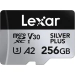 Lexar Plus microSDXC 256GB Class 10 U3 V30 A2 UHS-I με αντάπτορα