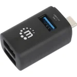 Manhattan Μετατροπέας USB-C male σε USB-A male 1τμχ 180993 180993 - Image 5
