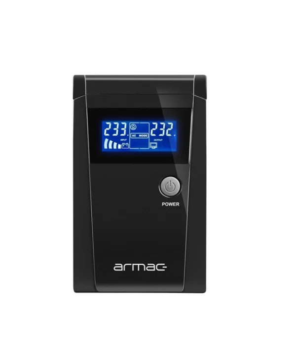 Armac O/850E/LCD UPS Line-Interactive 850VA με 2 Schuko Πρίζες O/850E/LCD