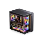 Jonsbo TK-3 Midi Tower Κουτί Υπολογιστή με Πλαϊνό Παράθυρο Μαύρο - Image 2