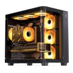 Jonsbo TK-3 Midi Tower Κουτί Υπολογιστή με Πλαϊνό Παράθυρο Μαύρο - Image 9