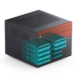 Jonsbo N4 Mini Tower Κουτί Υπολογιστή Μαύρο - Image 11