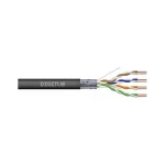 Digitus F/UTP Cat.6 Καλώδιο Δικτύου Ethernet χωρίς ακροδέκτες 305m Μαύρο 1τμχ - Image 2