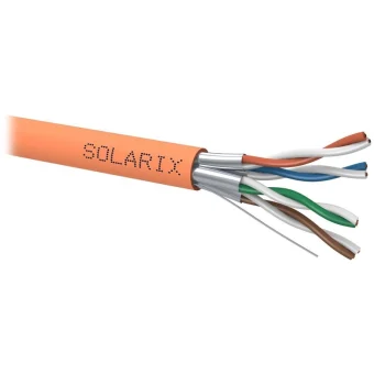 Solarix U/FTP (STP) Cat.6a Καλώδιο Δικτύου Ethernet χωρίς ακροδέκτες 500m Λευκό 1τμχ