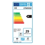 LG 27MS550-B IPS Monitor 27" FHD 1920x1080 με Χρόνο Απόκρισης 5ms GTG - Image 2