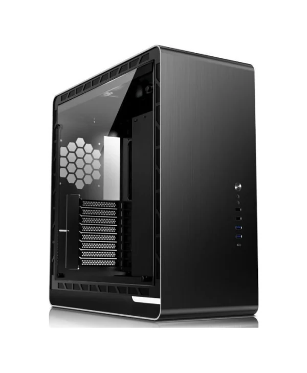 Jonsbo UMX6S TG Gaming Midi Tower Κουτί Υπολογιστή με Πλαϊνό Παράθυρο Μαύρο