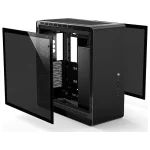 Jonsbo UMX6S TG Gaming Midi Tower Κουτί Υπολογιστή με Πλαϊνό Παράθυρο Μαύρο - Image 8