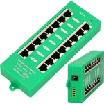 Extralink Active Poe Injector 8 Lan Ports 8 Poe Ports 802.3at/af