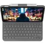 Logitech Bluetooth Slim Folio Flip Cover με Πληκτρολόγιο στα Γερμανικά Γκρι (iPad 2022 10.9'') - Image 2