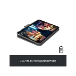 Logitech Bluetooth Slim Folio Flip Cover με Πληκτρολόγιο στα Γερμανικά Γκρι (iPad 2022 10.9'') - Image 4