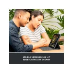 Logitech Bluetooth Slim Folio Flip Cover με Πληκτρολόγιο στα Γερμανικά Γκρι (iPad 2022 10.9'') - Image 5