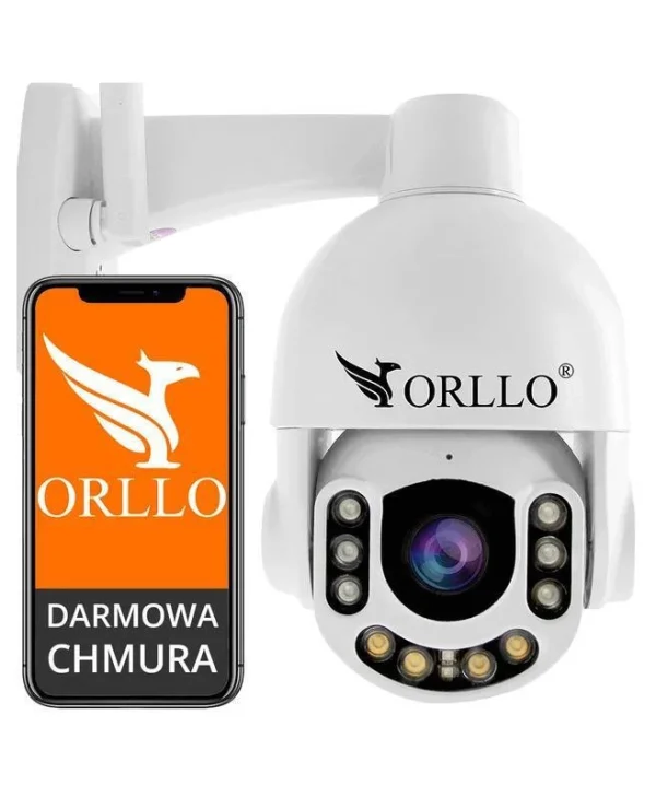 Orllo IP Κάμερα Παρακολούθησης Wi-Fi/4G Full HD+ 4MP Αδιάβροχη με Αμφίδρομη Επικοινωνία και Φακό 4.3mm
