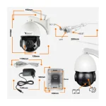 Orllo Z18 IP Κάμερα Παρακολούθησης Wi-Fi/4G Full HD+ 4MP Αδιάβροχη με Αμφίδρομη Επικοινωνία και Φακό 2.4mm - Image 2
