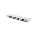 Lanberg Patch Panel Shielded για Rack 1U 19" 48 Θυρών cat6 Γκρι