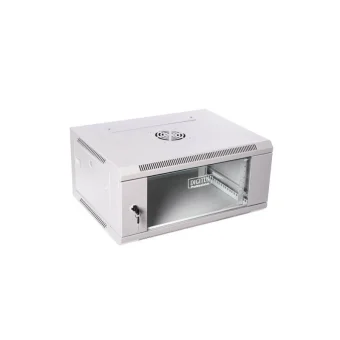 Digitus Επιτοίχια Καμπίνα Rack 4U Γκρι DN-W19 04U/450 DN-W19 04U/450