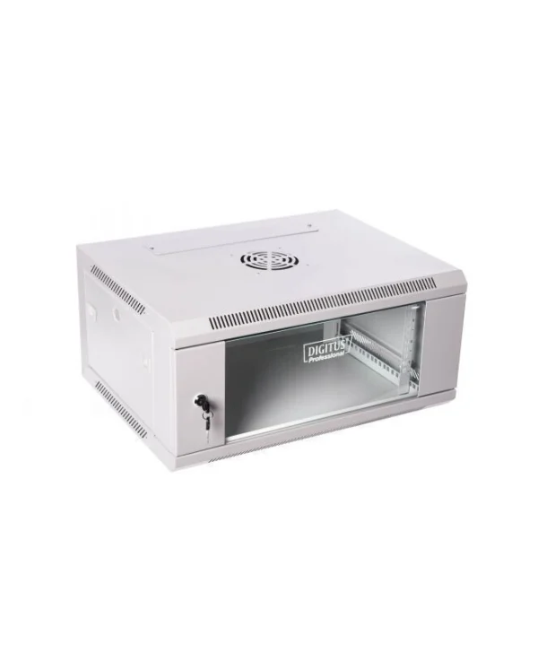Digitus Επιτοίχια Καμπίνα Rack 4U Γκρι DN-W19 04U/450 DN-W19 04U/450