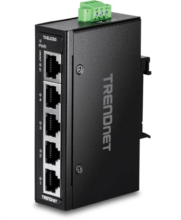 Trendnet TI-ELC50 Unmanaged L2 Switch με 5 Θύρες Ethernet TI-ELC50