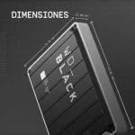 Western Digital Black P10 Game USB 3.2 Εξωτερικός HDD 6TB 2.5" Μαύρο - Image 3