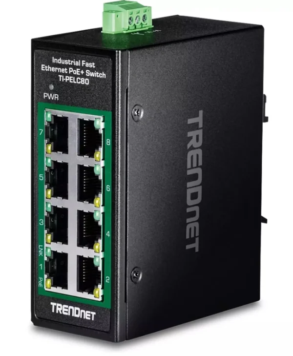 Trendnet TI-PELC80 Unmanaged L2 Switch με 8 Θύρες Ethernet TI-PELC80