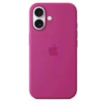 Apple Silicone Case with MagSafe Back Cover Σιλικόνης Φούξια (iPhone 16)