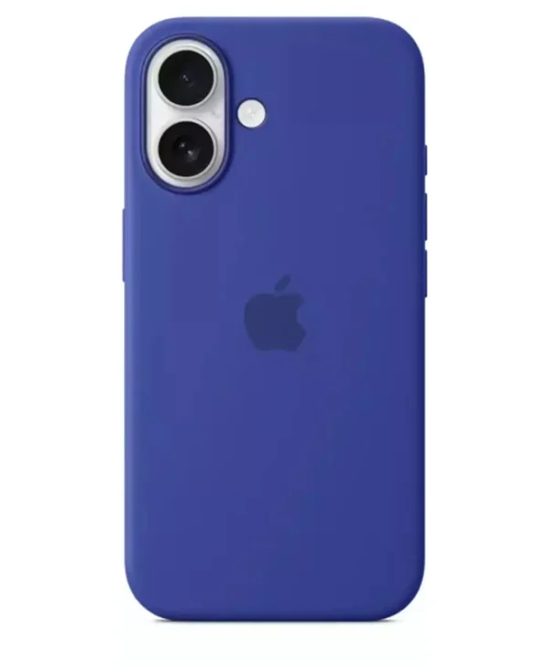 Apple Silicone Case with MagSafe Back Cover Σιλικόνης Ultramarine (iPhone 16)