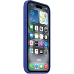 Apple Silicone Case with MagSafe Back Cover Σιλικόνης Ultramarine (iPhone 16) - Image 4