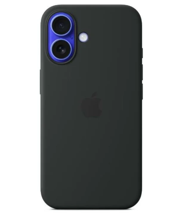 Apple Silicone Case with MagSafe Back Cover Σιλικόνης Μαύρο (iPhone 16 Plus)