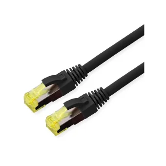 Roline S/FTP Cat.6a Καλώδιο Δικτύου Ethernet εξωτερικού χώρου 1m Μαύρο 1τμχ