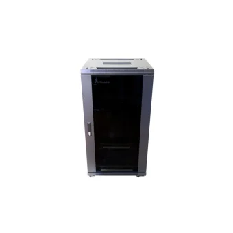 Extralink Επιδαπέδια Καμπίνα Rack 27U Μαύρο EX.14749 EX.14749