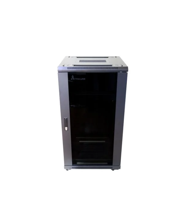 Extralink Επιδαπέδια Καμπίνα Rack 27U Μαύρο EX.14749 EX.14749