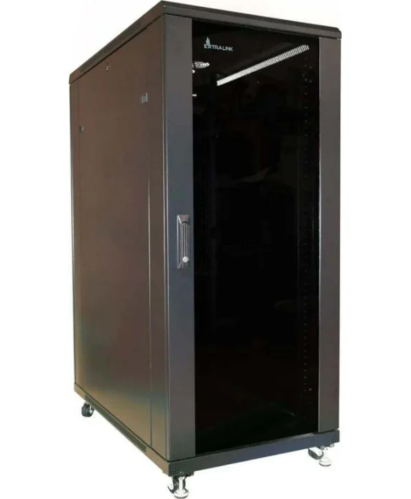 Extralink Επιδαπέδια Καμπίνα Rack 37U Γκρι EX.11397 EX.11397