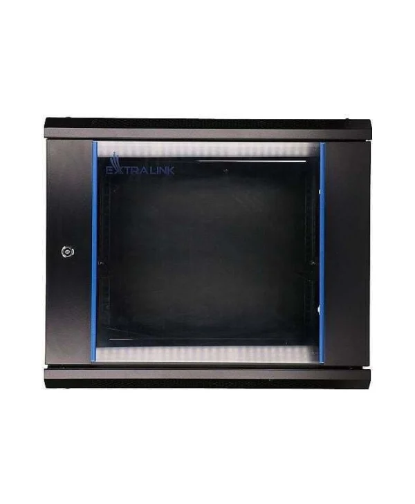 Extralink Επιτοίχια Καμπίνα Rack 9U Μαύρο EX.7249 EX.7249