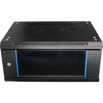 Extralink Επιτοίχια Καμπίνα Rack 4U 60x45cm Μαύρο EX.2886 EX.2886