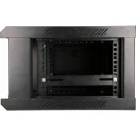 Extralink Επιτοίχια Καμπίνα Rack 4U 60x45cm Μαύρο EX.2886 EX.2886 - Image 3