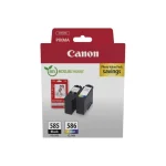 Canon PG-585 / CL-586 Γνήσιο Photo Value Pack με 2 Μελάνια Εκτυπωτή InkJet Πολλαπλό (Color) / Μαύρο (6205C005) - Image 3