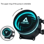 Chieftec Iceberg 240 Dark Υδρόψυξη Επεξεργαστή Διπλού Ανεμιστήρα 120mm για Socket AM4/AM5/1700/1200/115x - Image 7