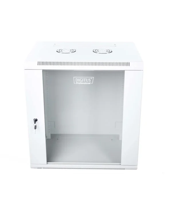Digitus Επιτοίχια Καμπίνα Rack 12U Γκρι 12U/450