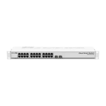 MikroTik CSS326-24G-2S+RM Managed L2 Switch με 24 Θύρες Gigabit (1Gbps) Ethernet και 2 SFP Θύρες