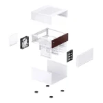 Jonsbo N4 Mini Tower Κουτί Υπολογιστή Λευκό - Image 4