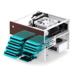 Jonsbo N4 Mini Tower Κουτί Υπολογιστή Λευκό - Image 5