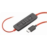 Poly Blackwire 3225 Bulk On Ear Multimedia Ακουστικά με μικρόφωνο και σύνδεση 3.5mm Jack / USB-A / USB-C - Image 6