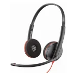 Poly Blackwire 3225 Bulk On Ear Multimedia Ακουστικά με μικρόφωνο και σύνδεση 3.5mm Jack / USB-A / USB-C - Image 7