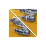 Φιγούρα Δράσης The Mandalorian Star Wars Mandalorian Fighter N1 and figurine - Image 5