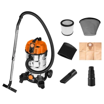 Neo Tools Σκούπα Υγρών / Στερεών 1600W με Ανοξείδωτο Κάδο 35lt