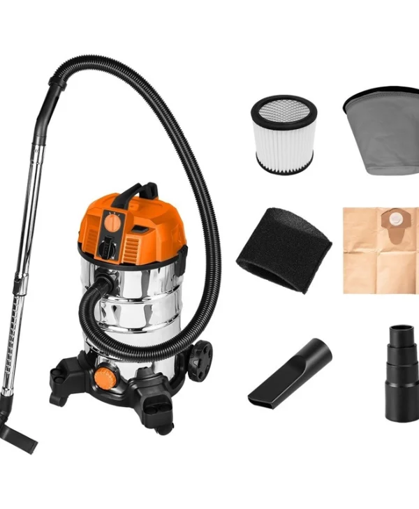 Neo Tools Σκούπα Υγρών / Στερεών 1600W με Ανοξείδωτο Κάδο 35lt