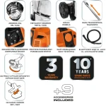 Neo Tools Σκούπα Υγρών / Στερεών 1600W με Ανοξείδωτο Κάδο 35lt - Image 5