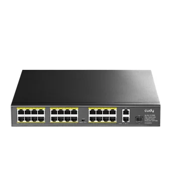 Cudy FS1026PS1 Unmanaged L2 PoE+ Switch με 24 Θύρες Ethernet και 1 SFP Θύρα FS1026PS1