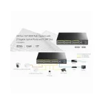 Cudy FS1026PS1 Unmanaged L2 PoE+ Switch με 24 Θύρες Ethernet και 1 SFP Θύρα FS1026PS1 - Image 5